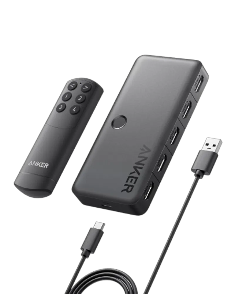 Anker 4-in-1 HDMI Switch with 4K Support