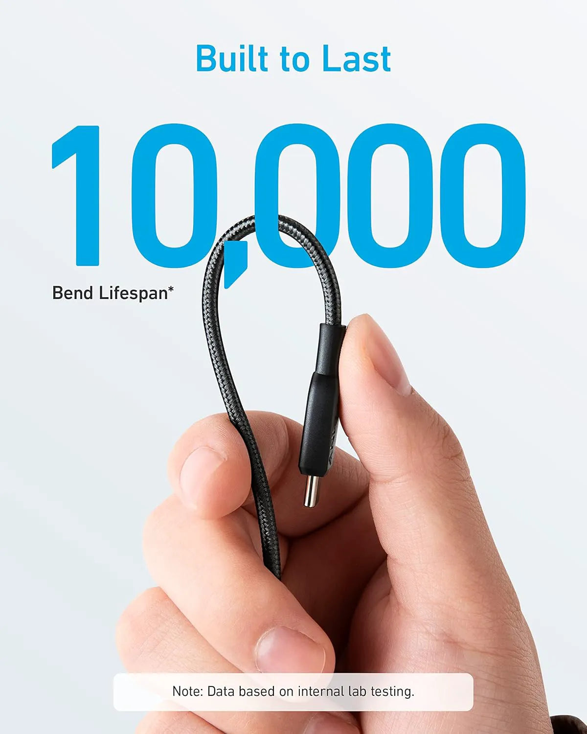 Anker 310 USB-C Cable 2-Pack (Braided, 0.9 m)