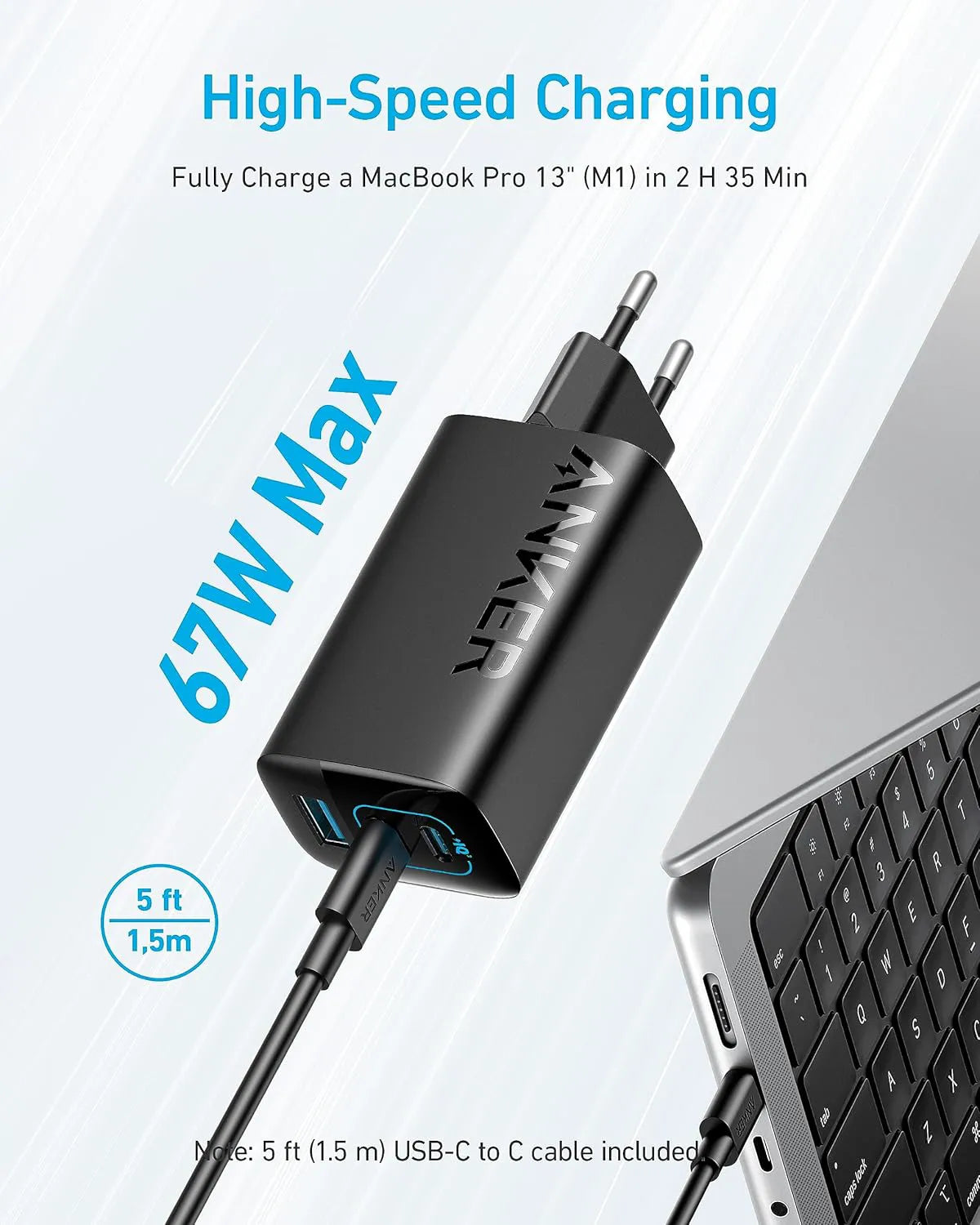 Anker 335 Charger (67W)