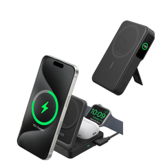 Anker MagGo Wireless Charging Station (Foldable 3-in-1) and Anker MagGo Power Bank (10,000 mAh)