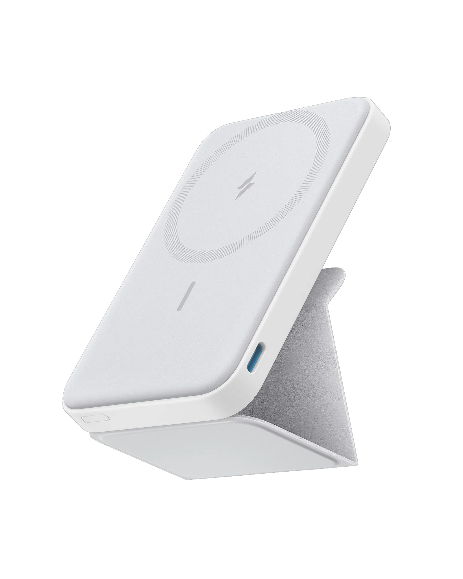 Anker Power Bank, 622 Magnetic Battery (MagGo), Foldable Magnetic Wireless Portable Charger 5000 mAh with USB-C