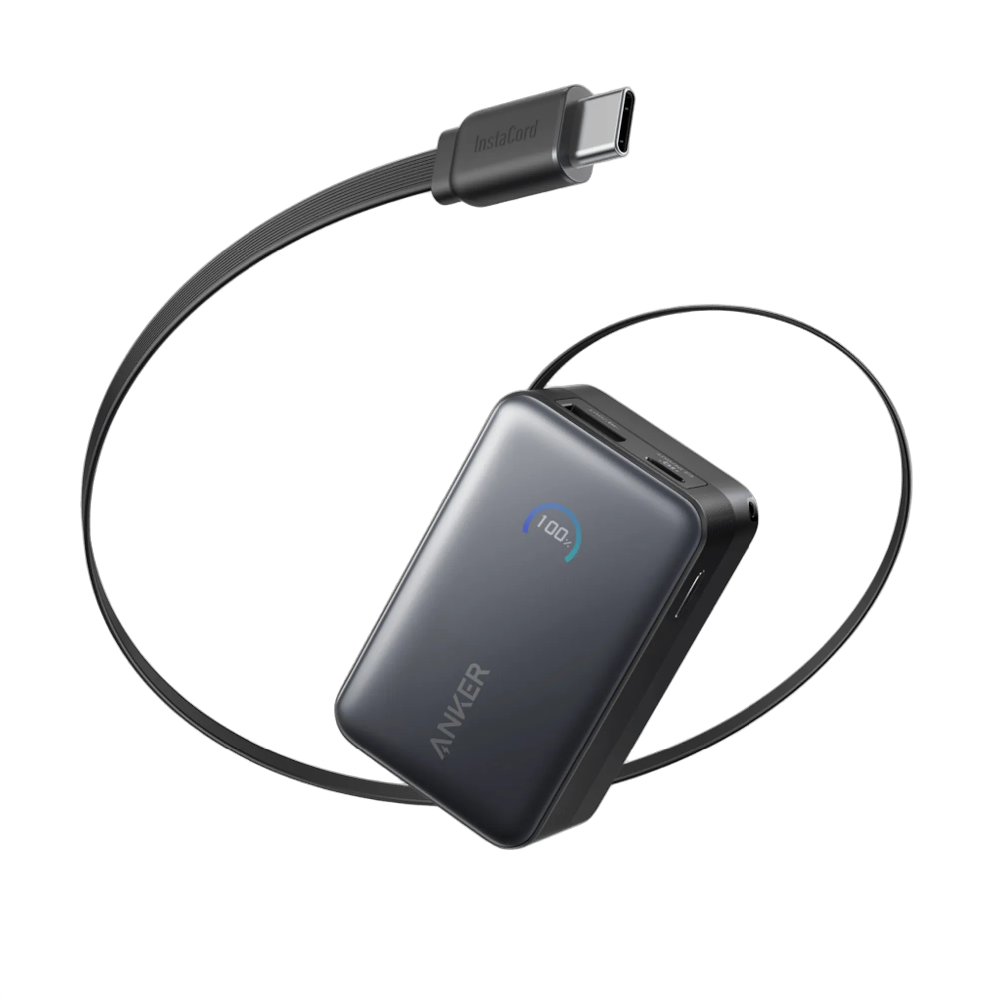 Anker Nano Power Bank 10K with 45W and Built-In Retractable USB-C Cable