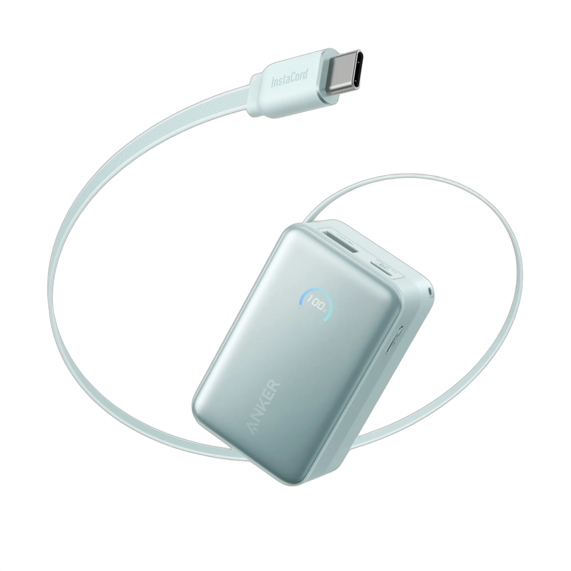 Anker Nano Power Bank 10K with 45W and Built-In Retractable USB-C Cable