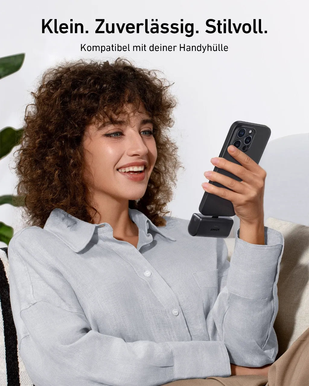Anker Nano Power Bank (22.5W, Built-in USB-C Connector)