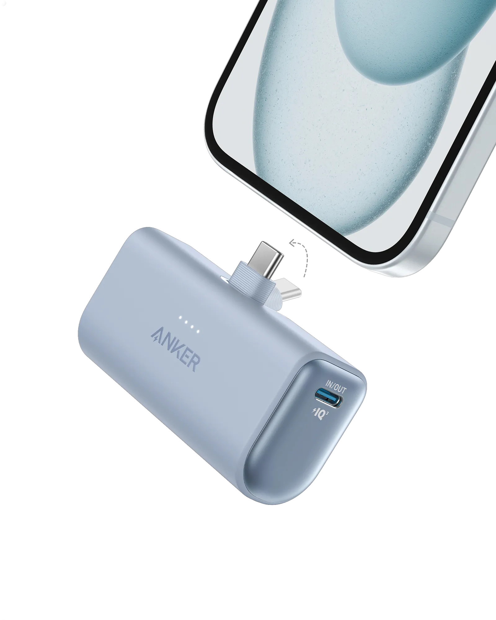 Anker Nano Power Bank (22.5W, Built-in USB-C Connector)