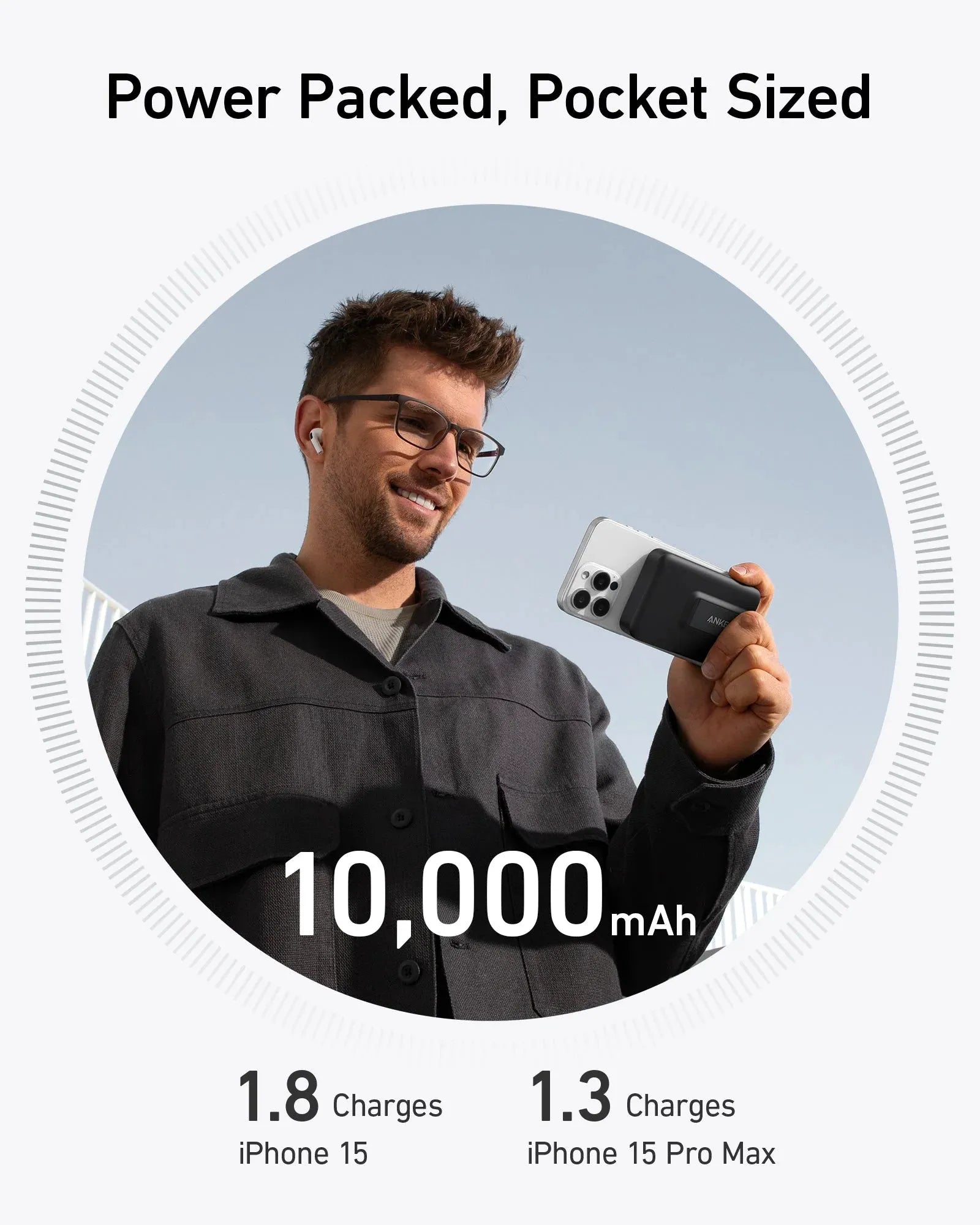 Anker MagGo Power Bank 10,000mAh