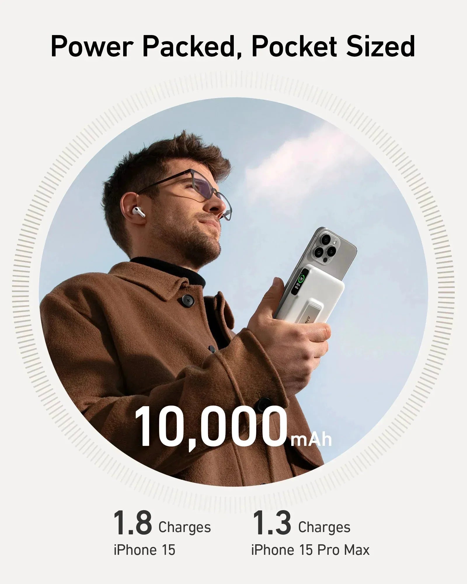 Anker MagGo Power Bank 10,000mAh