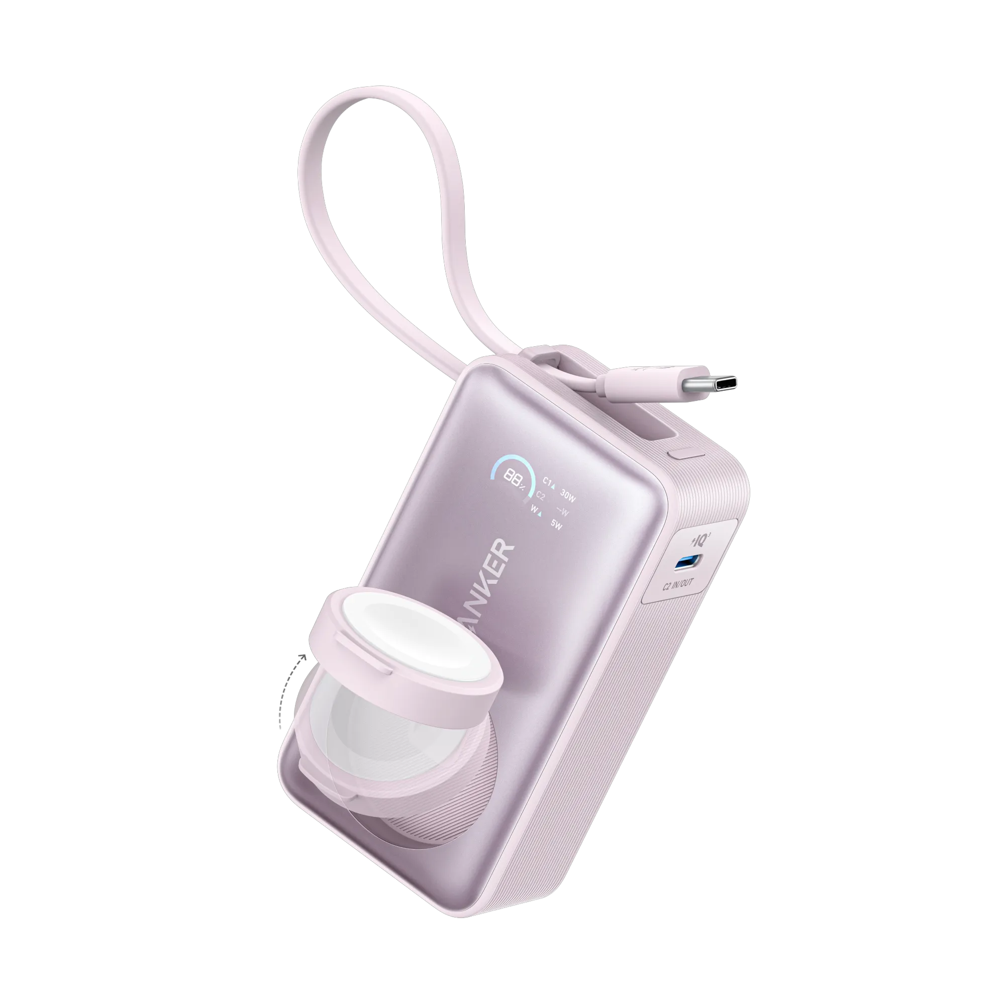 Anker MagGo Power Bank 10K with 35W Charging for Apple Watch