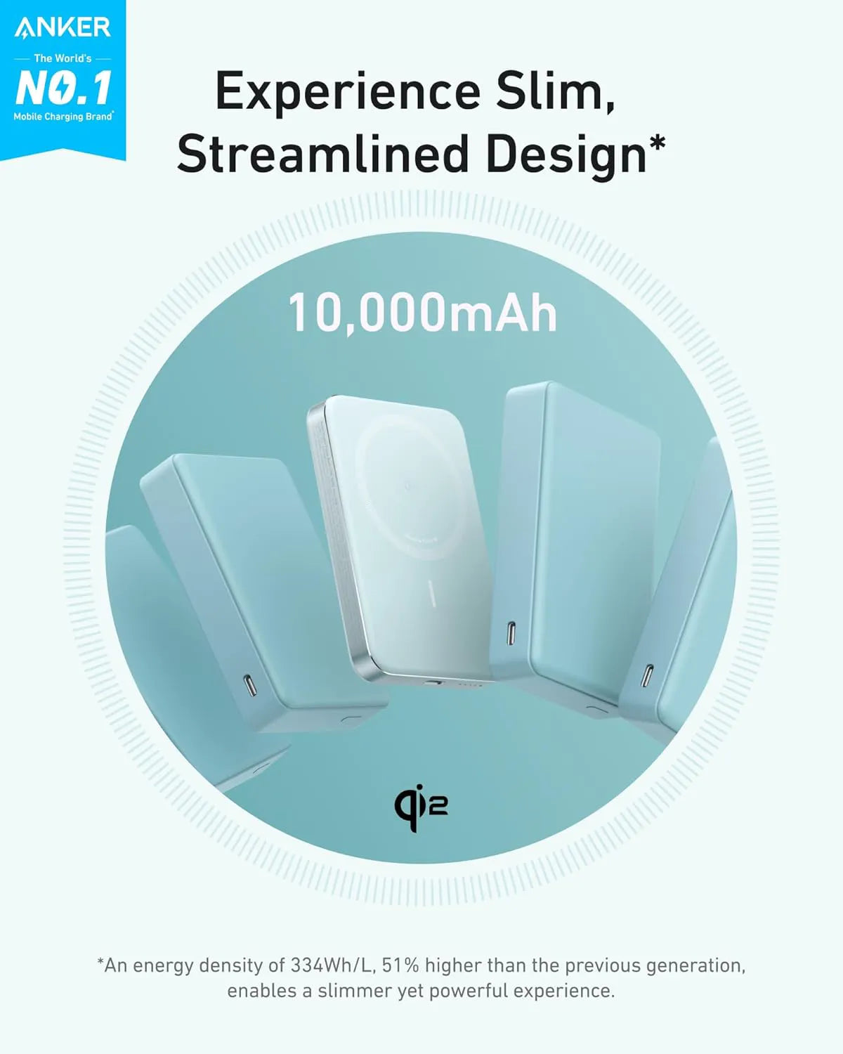Anker MagGo Power Bank (10,000mAh, 15W, MagSafe)