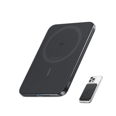 Anker Nano Power Bank (5,000mAh, MagGo, Slim Design) & Anker Prime USB-C to USB-C Cable (240W, Recycled Braided)