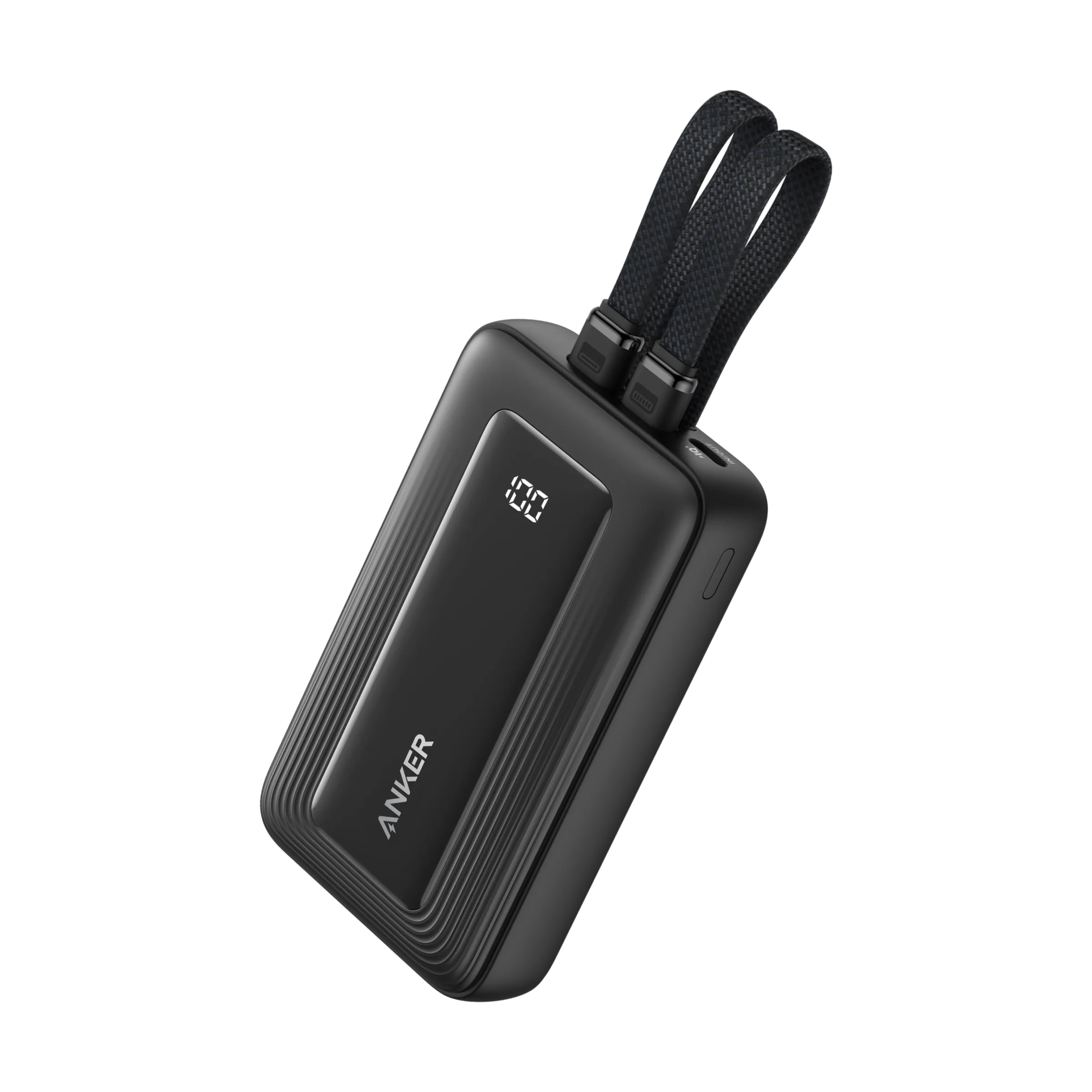 Anker Zolo 10K Power Bank with 35W and Built-In Dual USB-C Cables