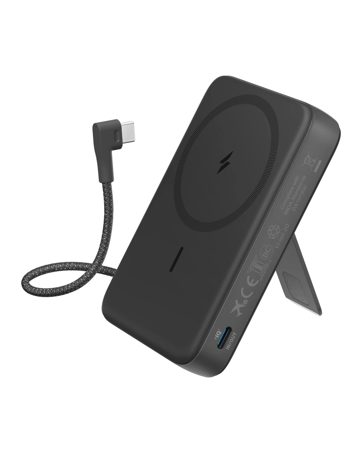 Anker Zolo Powerbank 10K with Magnetic and Built-in USB-C Cable