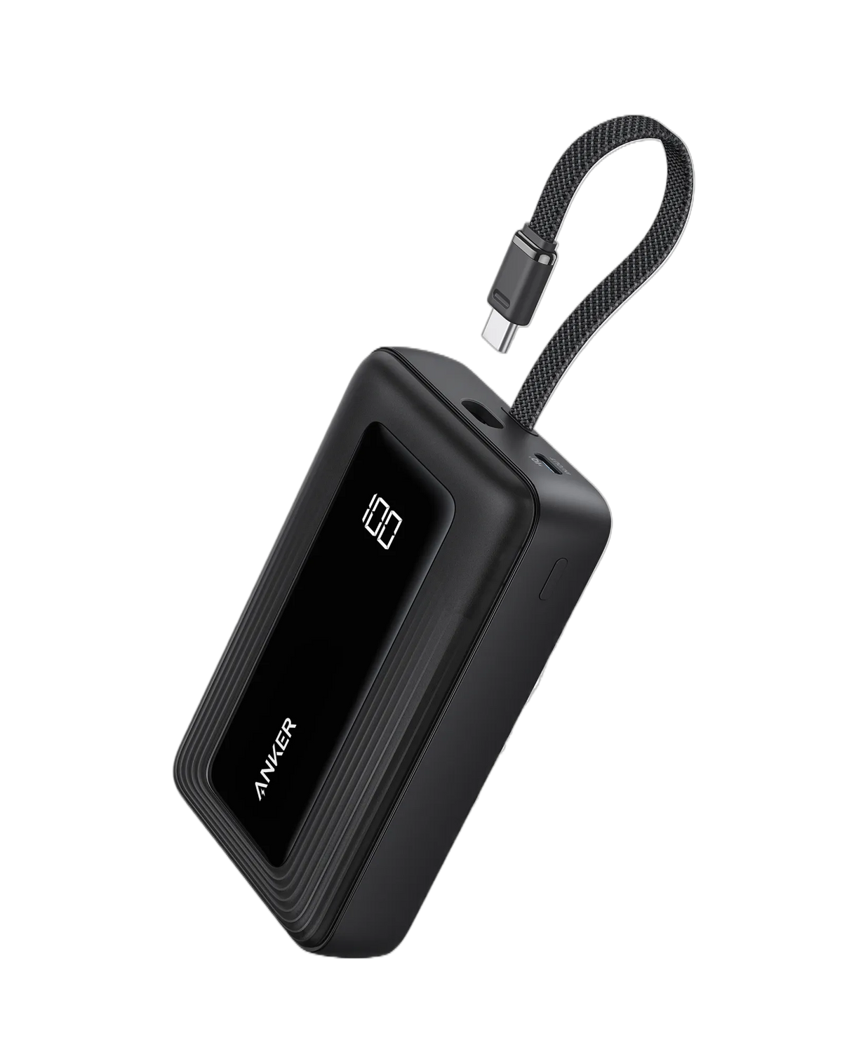 Anker Zolo 20K Power Bank with 30W Fast Charging and Built-In USB-C Cable