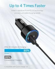 Anker PowerDrive Speed+ 2 USB-C Car Charger