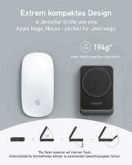 Anker MagGo Wireless Charging Station (Foldable 3-in-1) + Anker MagGo Power Bank (10K)