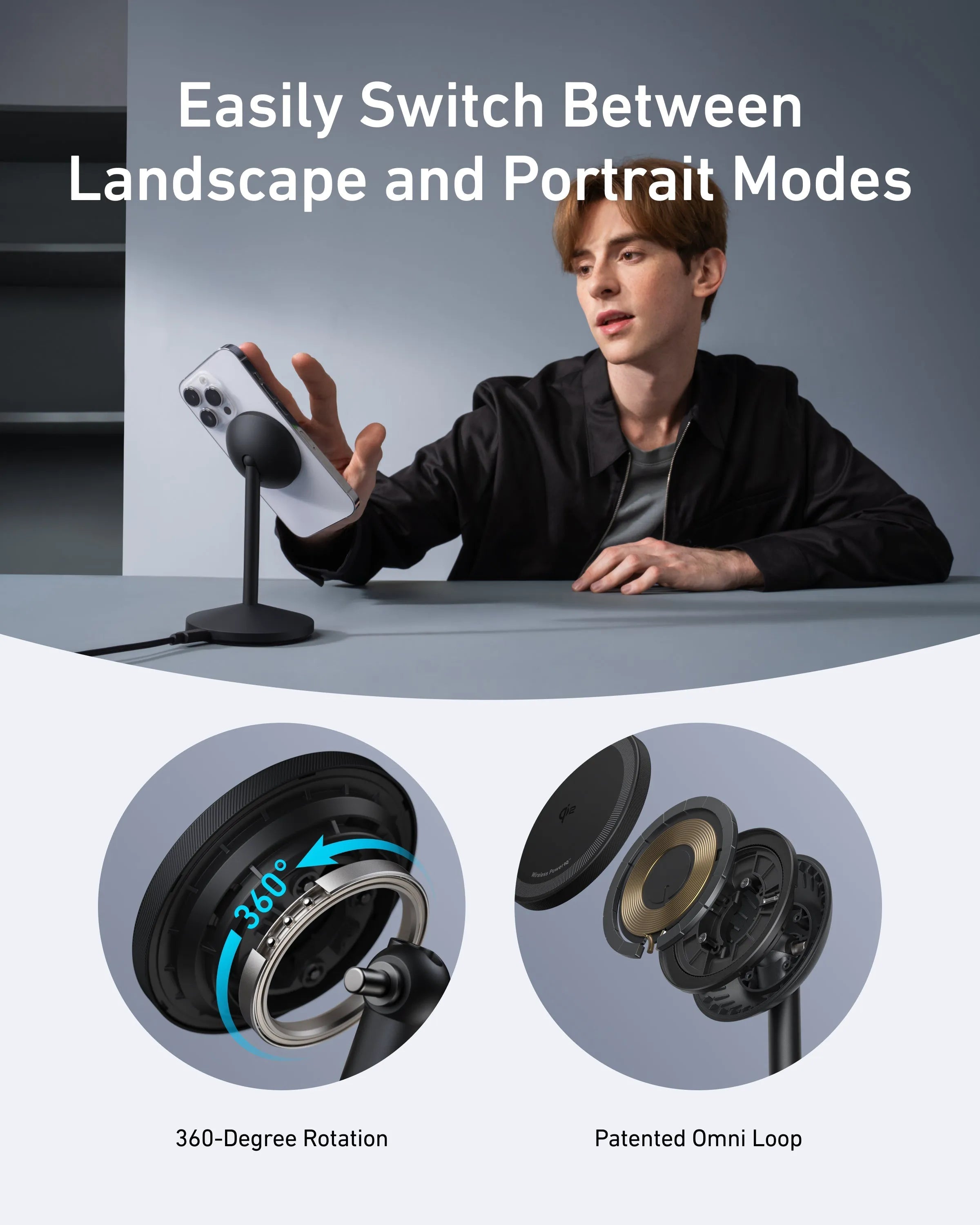 Anker MagGo Wireless Charger Stand