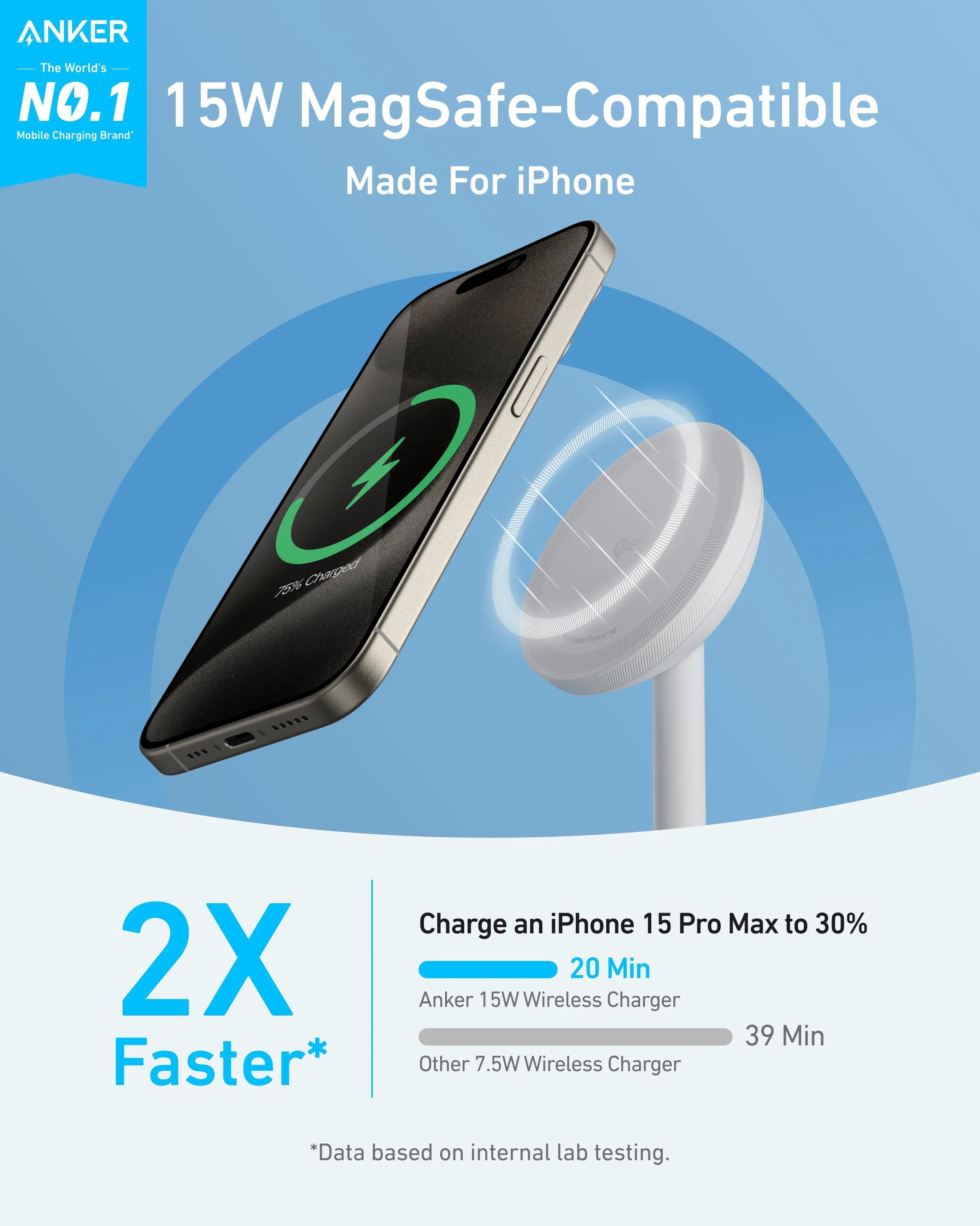 Anker MagGo Wireless Charger Stand