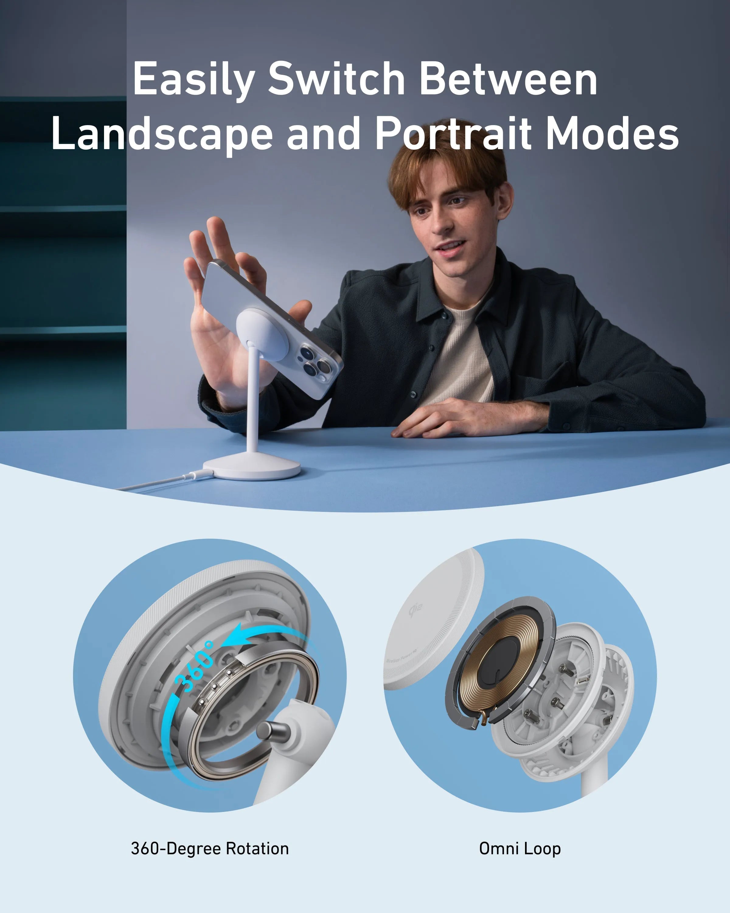 Anker MagGo Wireless Charger Stand