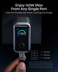 Anker Prime 160W 3-Port Charger with Smart Display