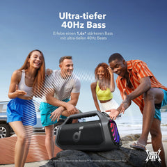 Boom 2 Plus | Bluetooth Speaker with Powerful Bass for Outdoors