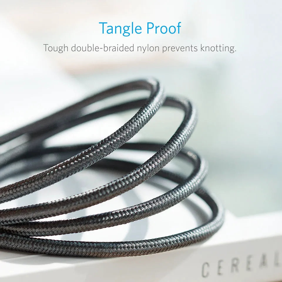 PowerLine+ USB-C to USB-C 2.0 Cable (6ft)