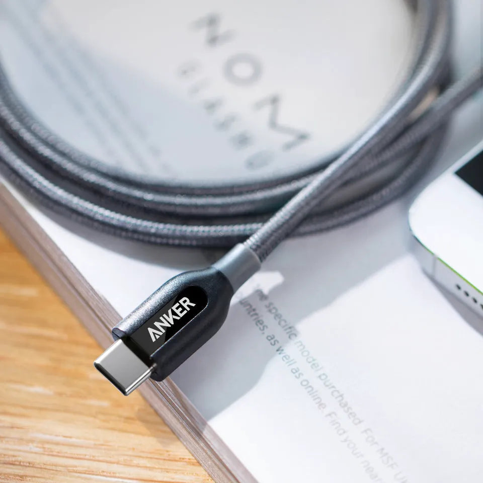PowerLine+ USB-C to USB-C 2.0 Cable (6ft)