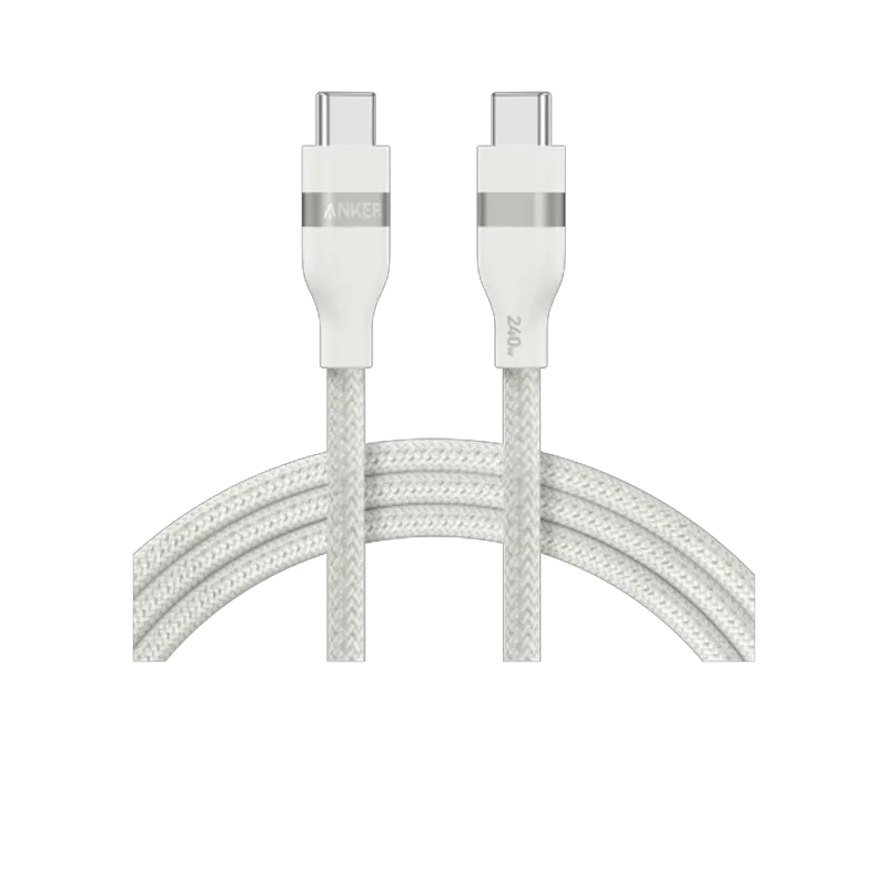 Anker USB-C to USB-C Cable (90cm/180cm, 240W, Upcycled Braided)