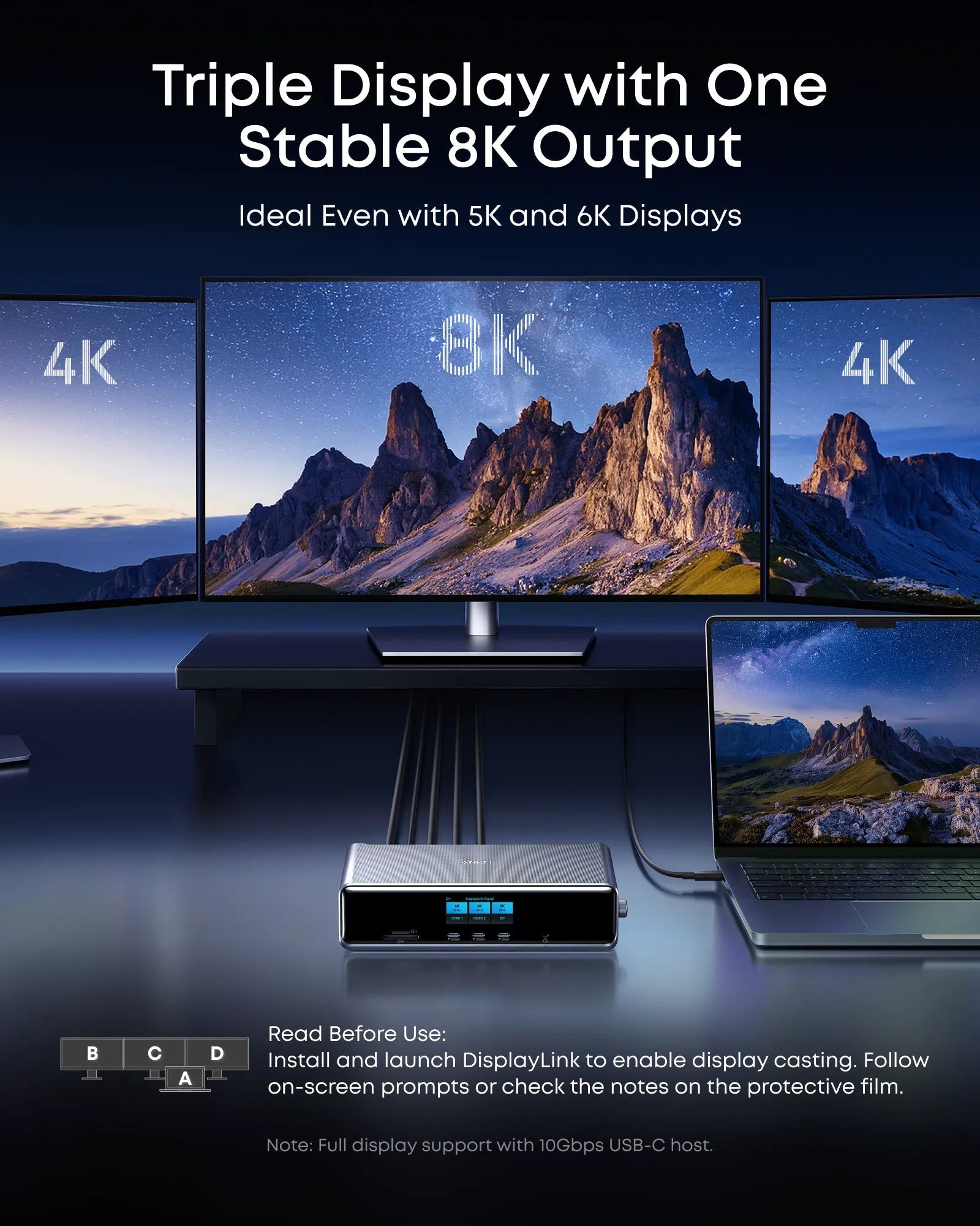 Anker Prime Docking Station and Anker Prime USB-C to USB-C Cable