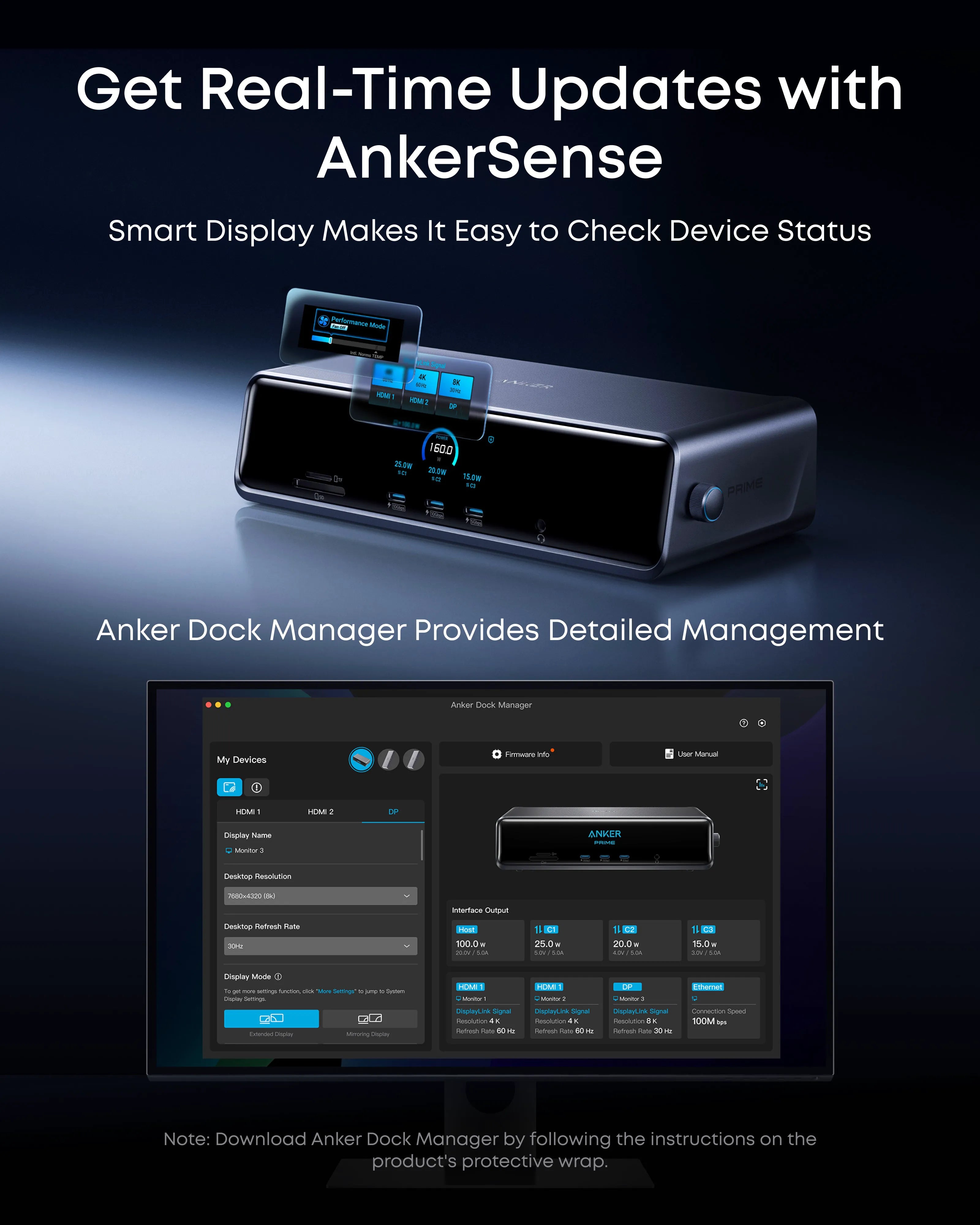 Anker Prime Docking Station and Anker Prime USB-C to USB-C Cable