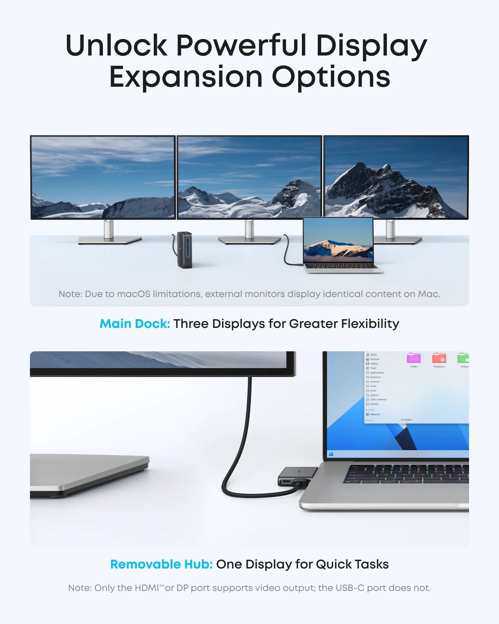 Anker Nano Docking Station with Prime USB-C Cable