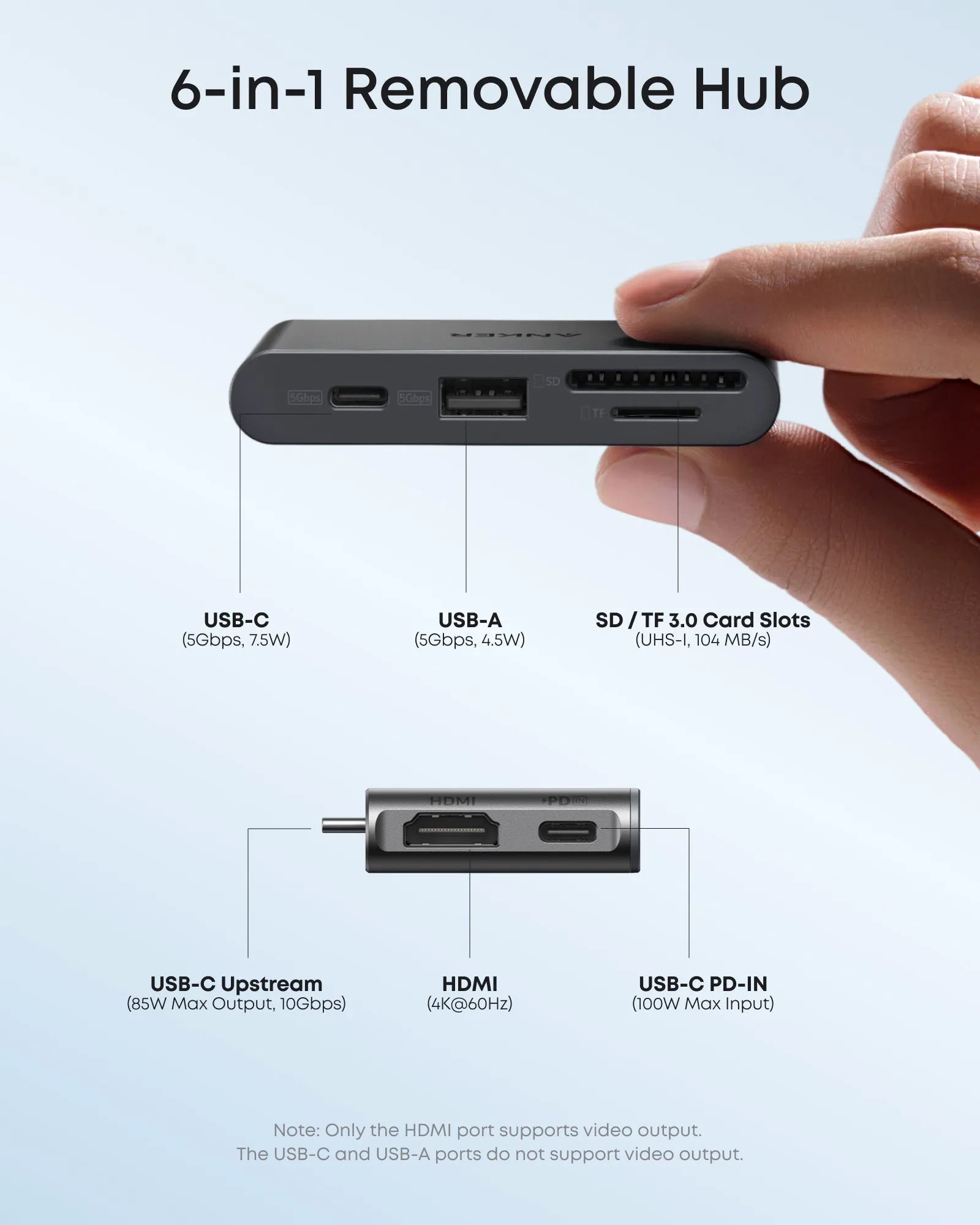 Anker Nano Docking Station with Prime USB-C Cable