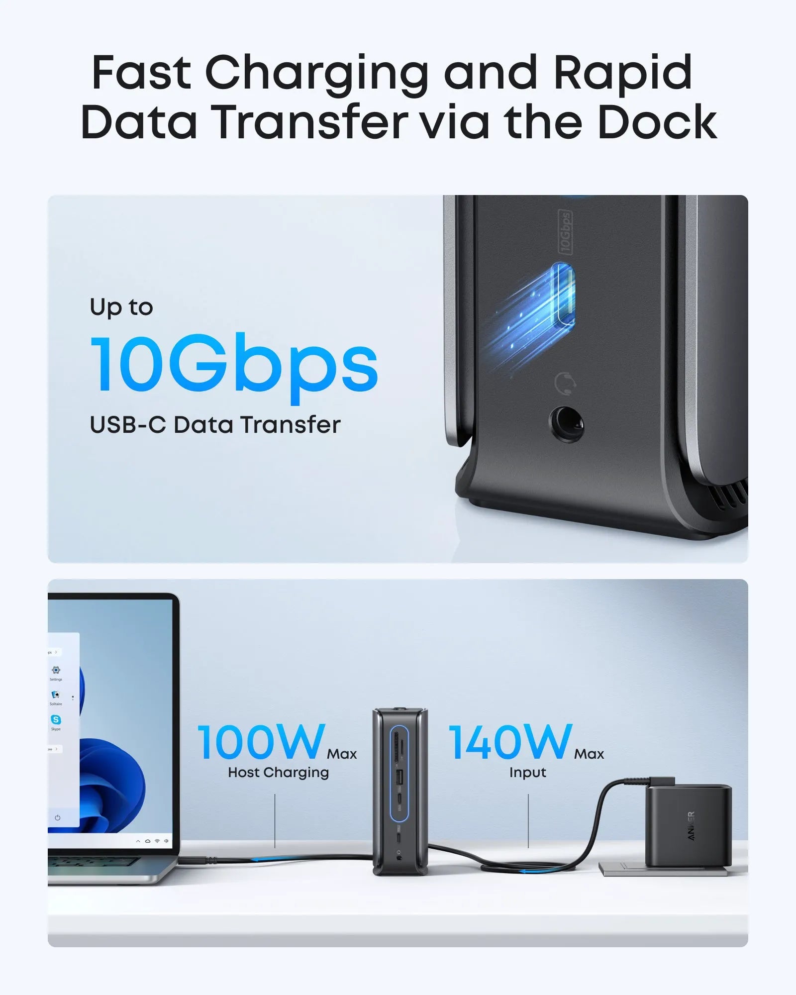 Anker Nano Docking Station with Prime USB-C Cable
