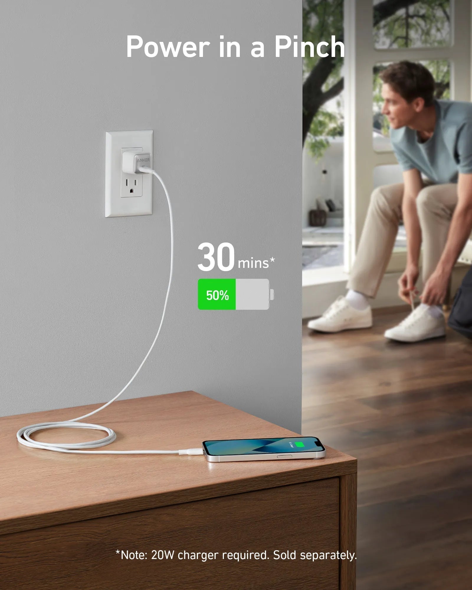 Anker 541 USB-C to Lightning Cable (1ft / 3ft / 6ft)