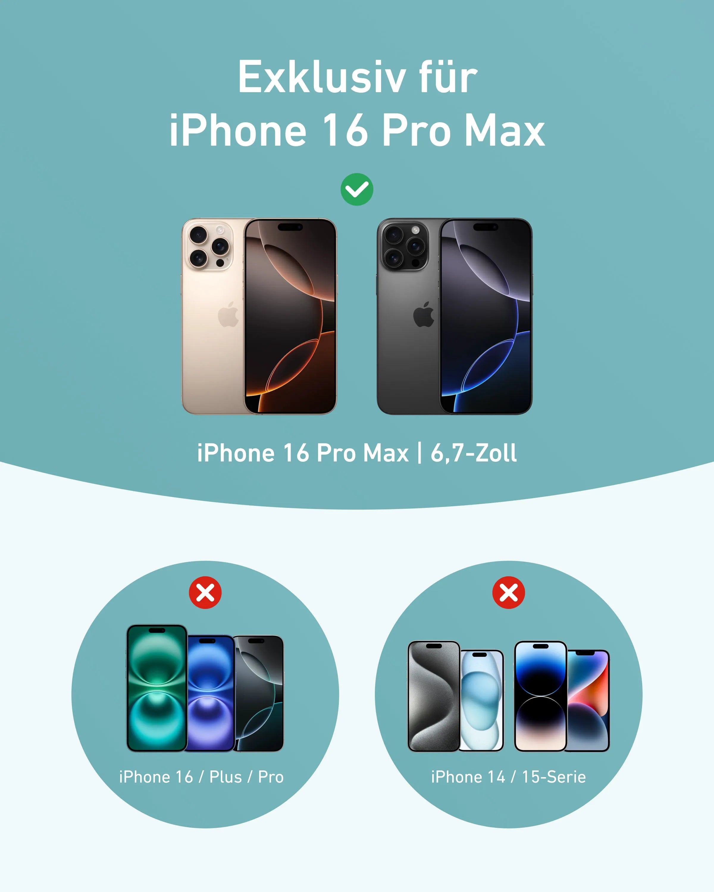 Anker MagGo Magnetic Phone Case with Stand (360° Ring Stand, for iPhone 16)