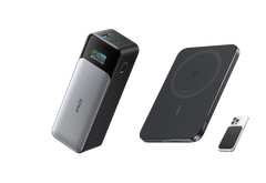 Anker 737 PowerBank (PowerCore 24K) + Anker Nano PowerBank (5K, Magnetic, Slim)