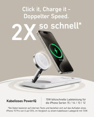 Anker MagGo Wireless Charging Station (3-in-1 Pad)
