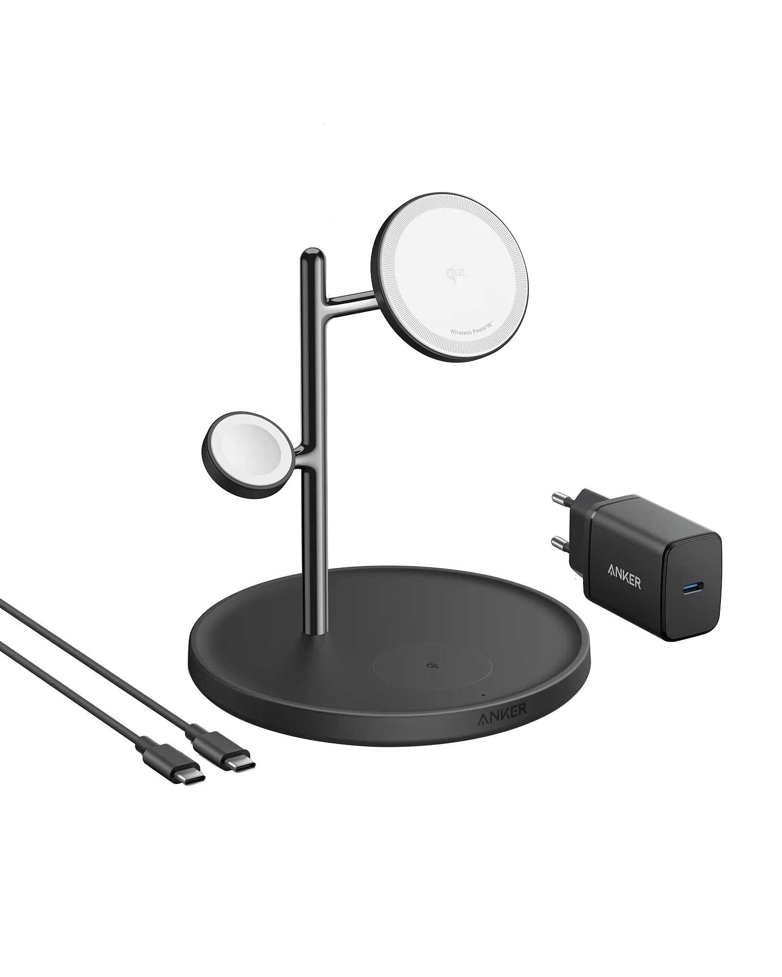 Anker MagGo Wireless Charging Station (3-in-1 Stand)