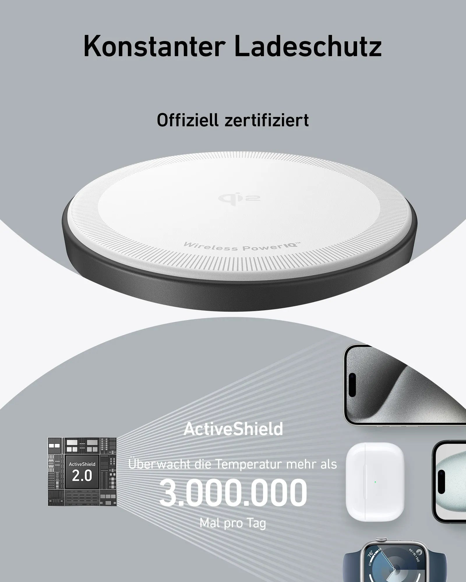 Anker MagGo Wireless Charging Station (3-in-1 Stand)