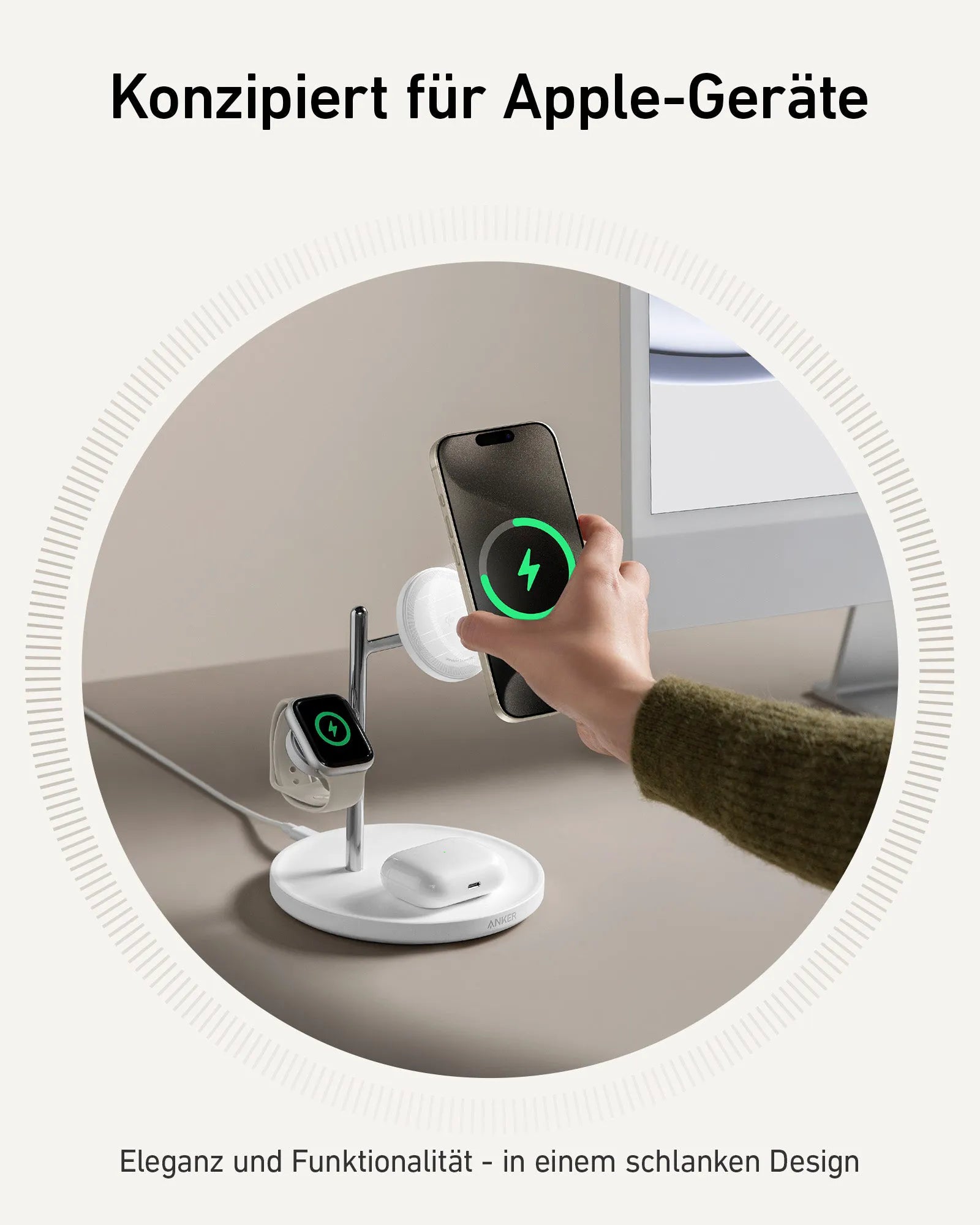 Anker MagGo Wireless Charging Station (3-in-1 Stand)