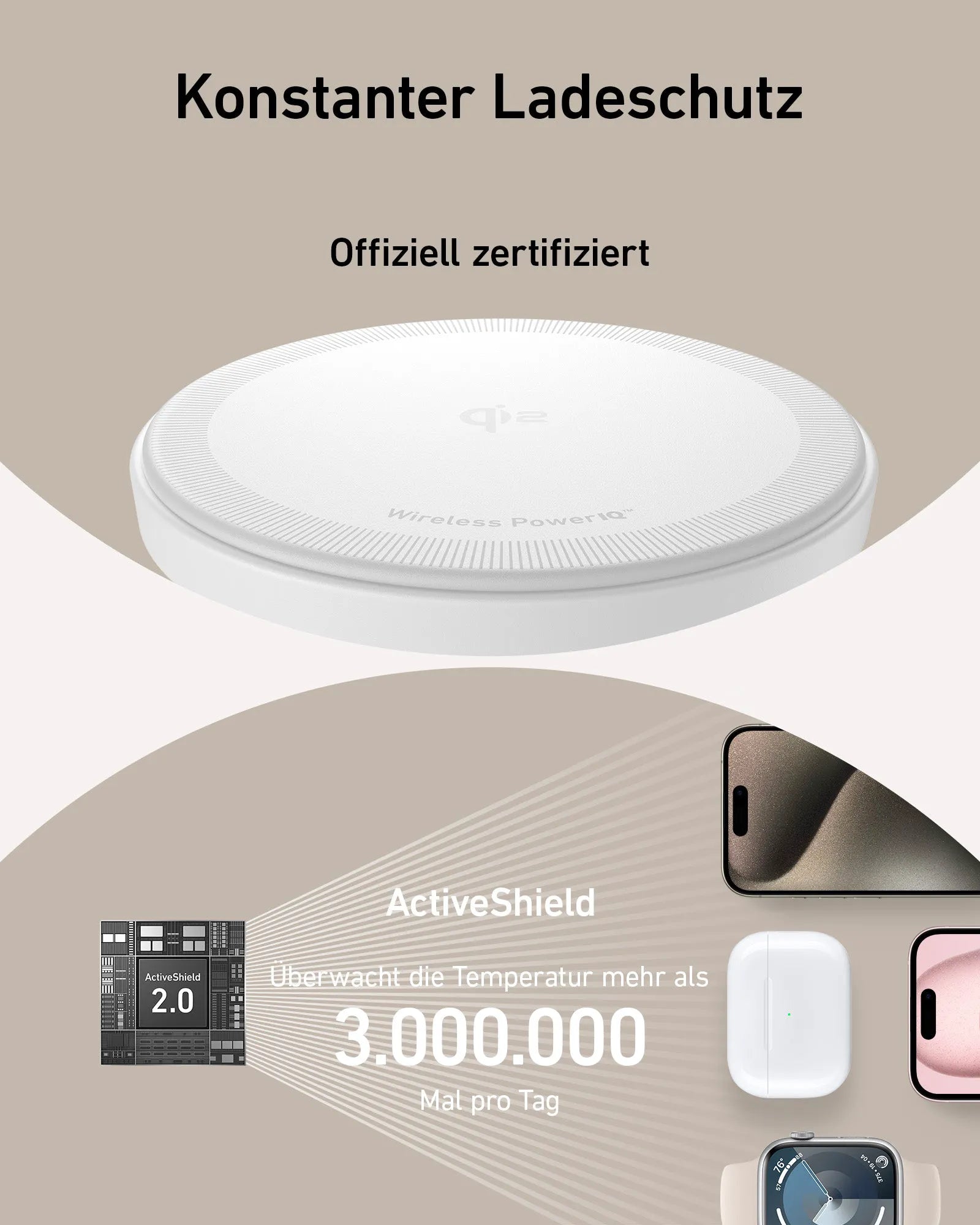 Anker MagGo Wireless Charging Station (3-in-1 Stand)