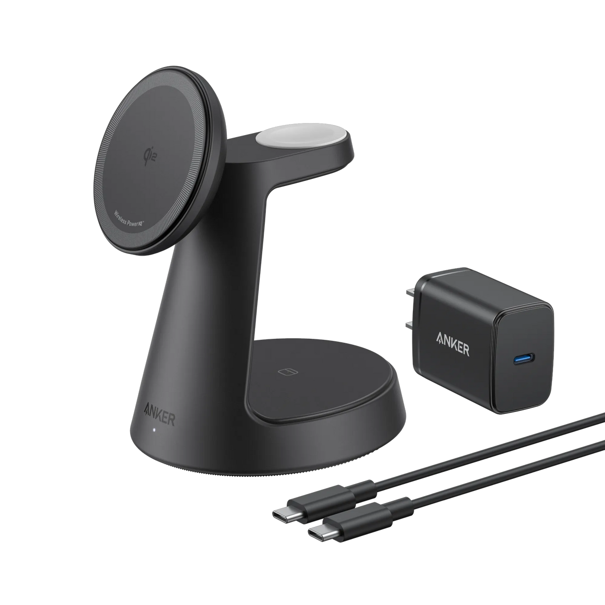 Anker MagGo 3-in-1 Wireless Charging Station with Dock Stand