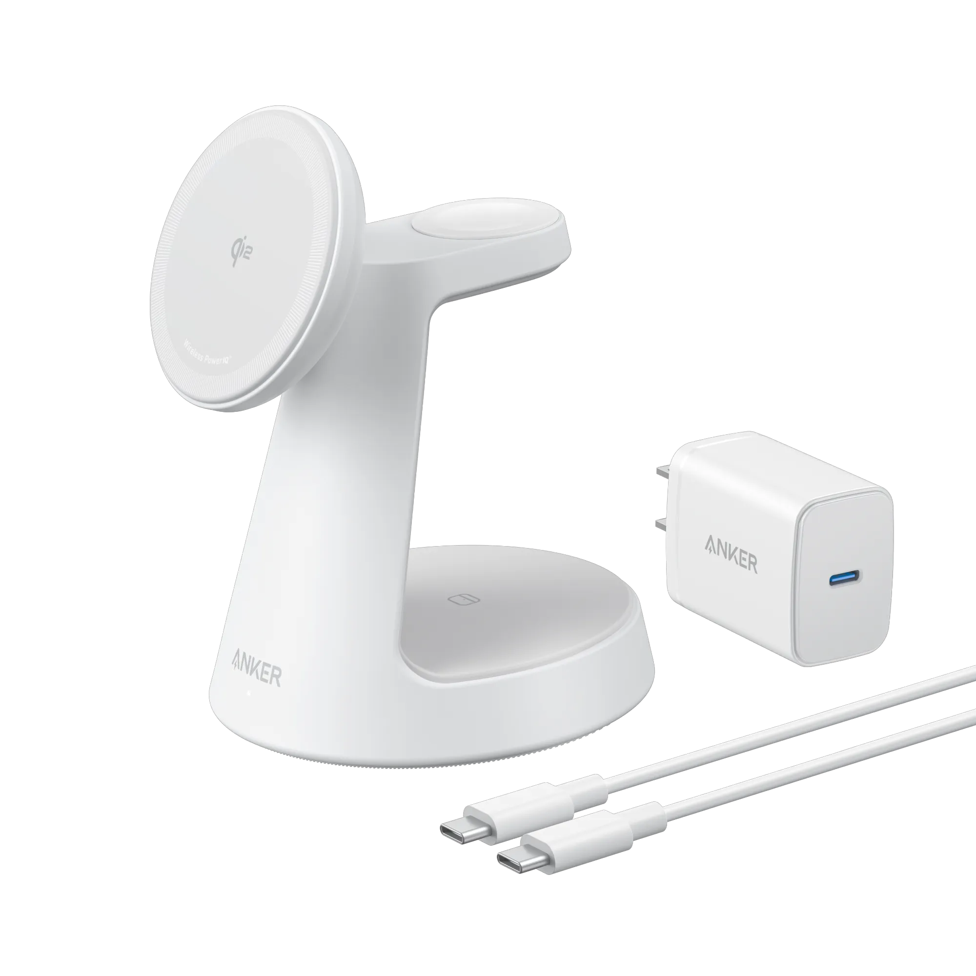 Anker MagGo 3-in-1 Wireless Charging Station with Dock Stand