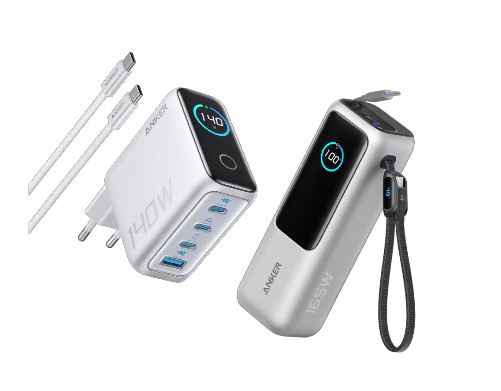 Anker 140W USB-C 4-Port Laptop Power Bank and Charger