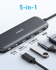 332 USB-C Hub (5-in-1)