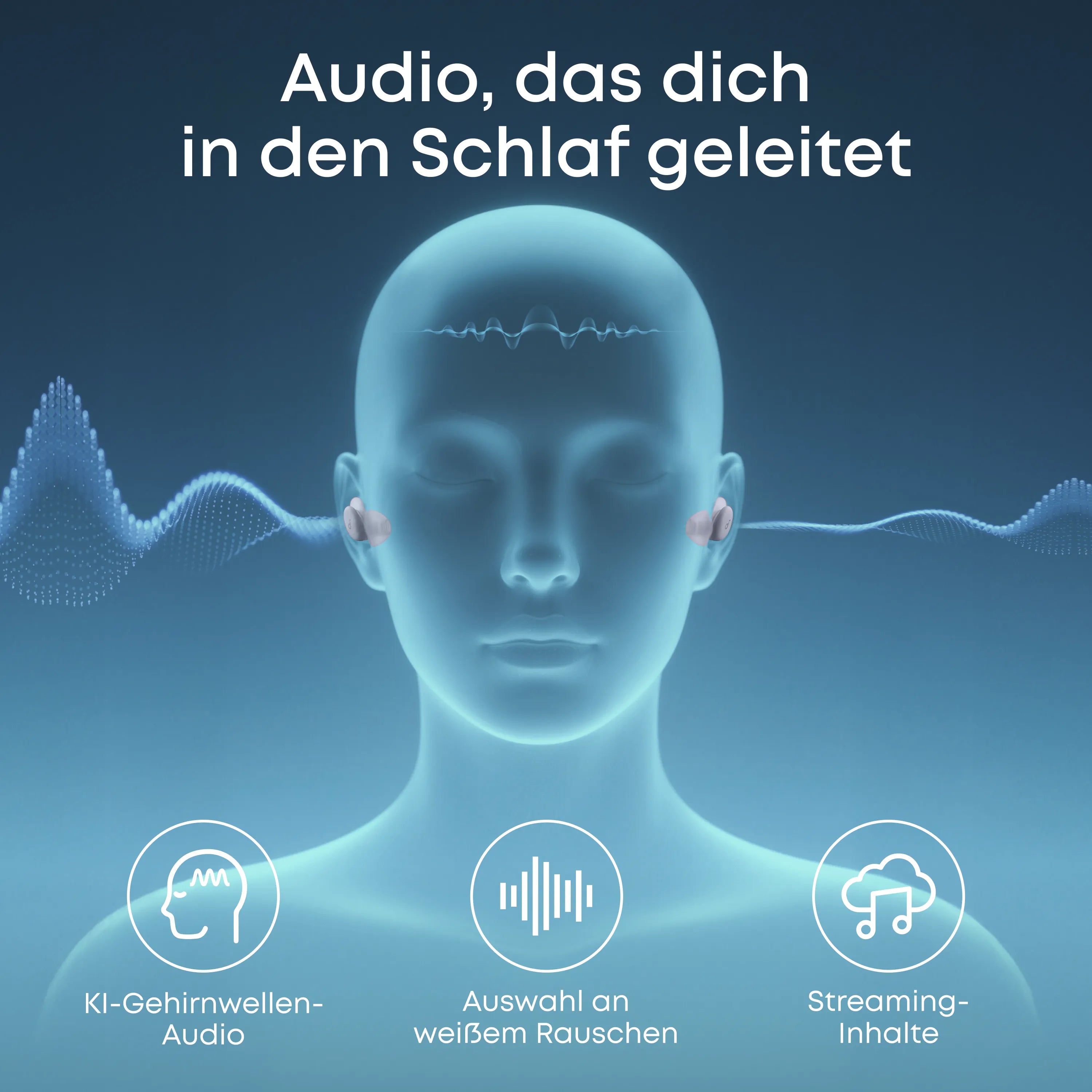 Sleep A30｜World's First Smart ANC Sleep Headphones