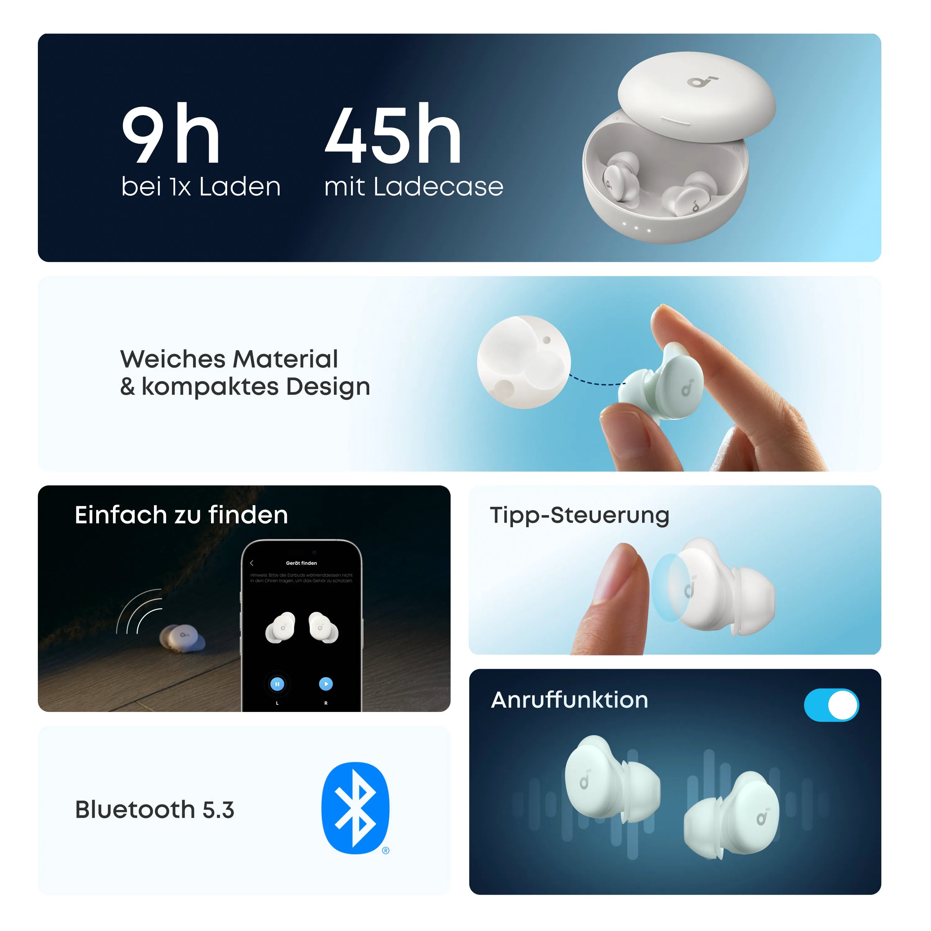 Sleep A30｜World's First Smart ANC Sleep Headphones