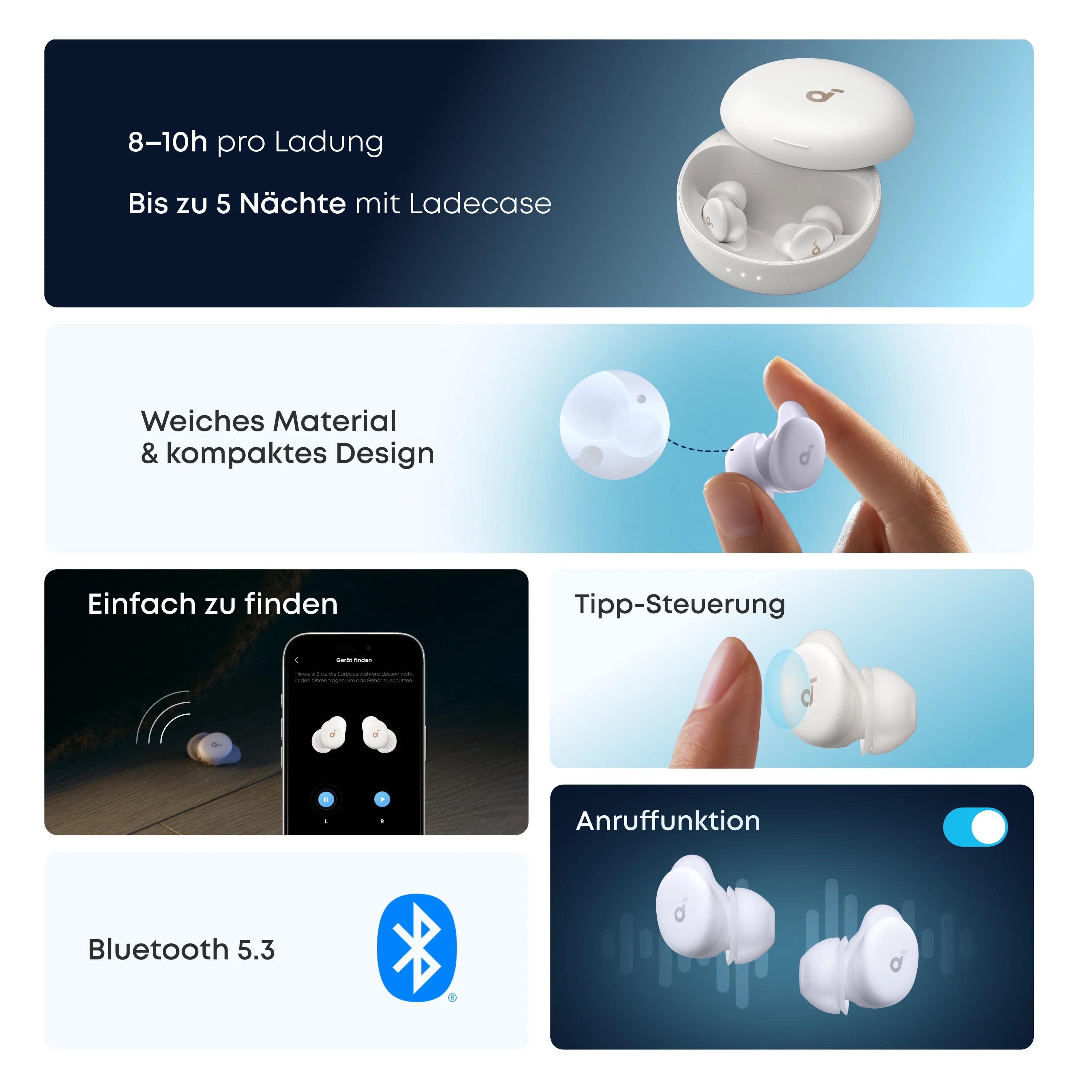 Sleep A30｜World's First Smart ANC Sleep Headphones