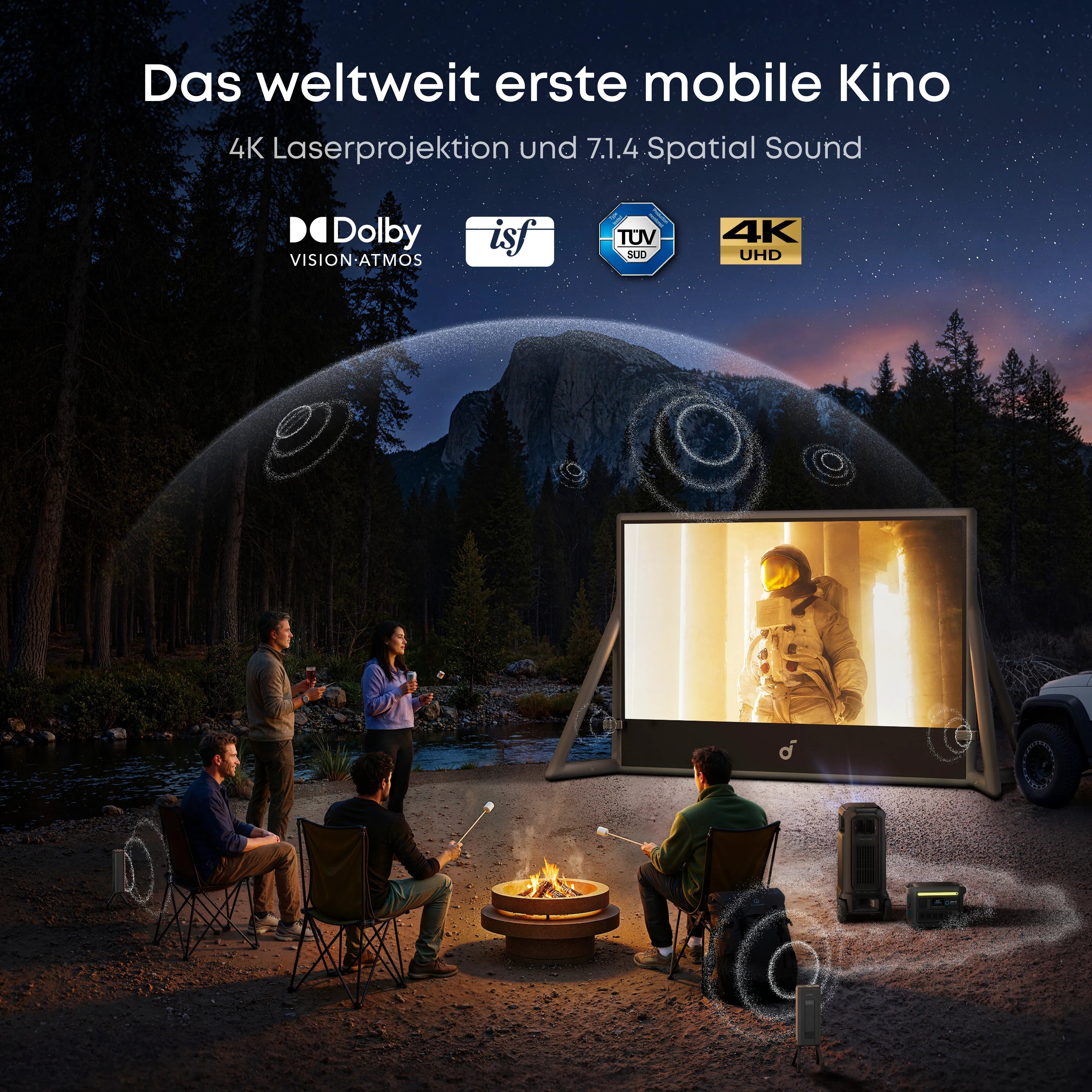 Nebula X1 Pro 4K Beamer – Das weltweit erste mobile Heimkino