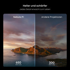 Nebula P1｜The industry's first detachable speaker for premium sound and visuals