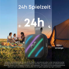 soundcore Boom Go 3i Portable Bluetooth Speaker with Powerful Bass